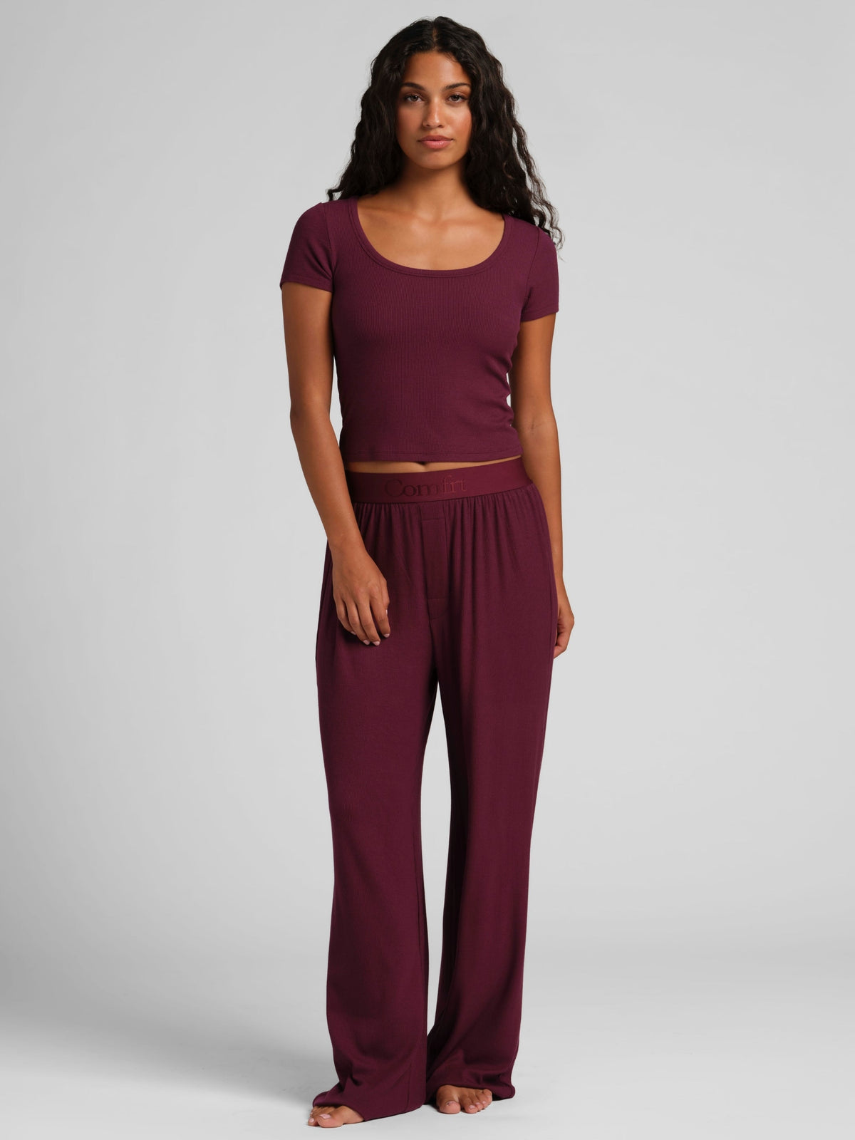 Slinky Rib Baby Tee