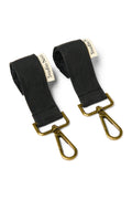 Black SN Stroller Straps