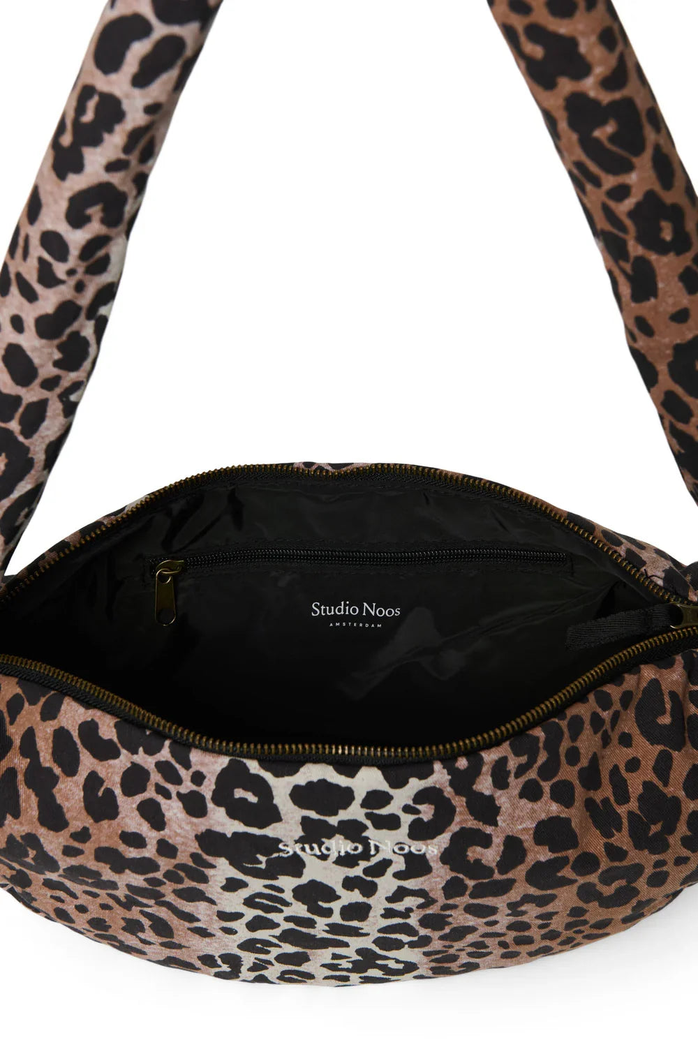 Leopard Soft Cotton Mini Cross Body Bag