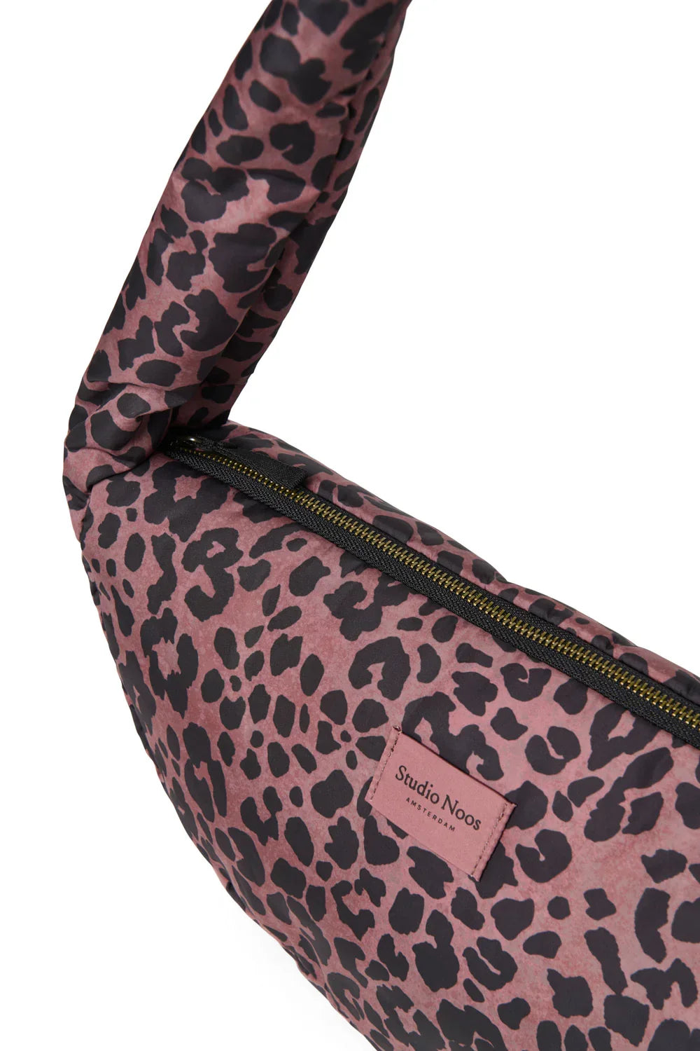 Leopard Puffy Mini Cross Body Bag
