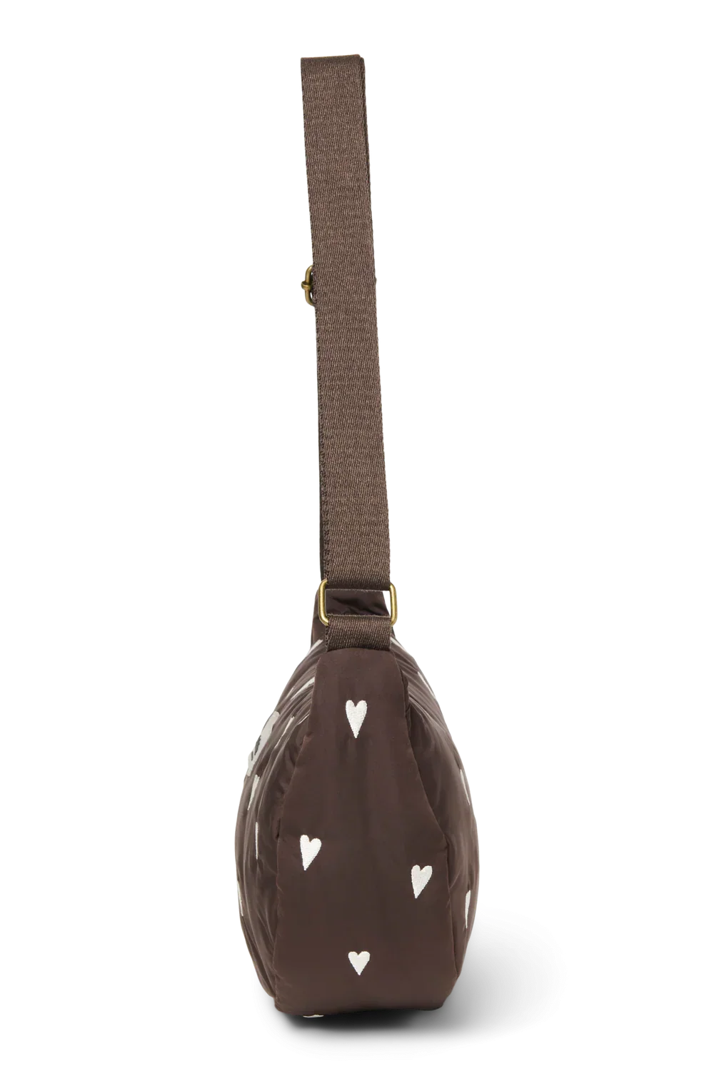 Brown Puffy Adult Fanny Pack