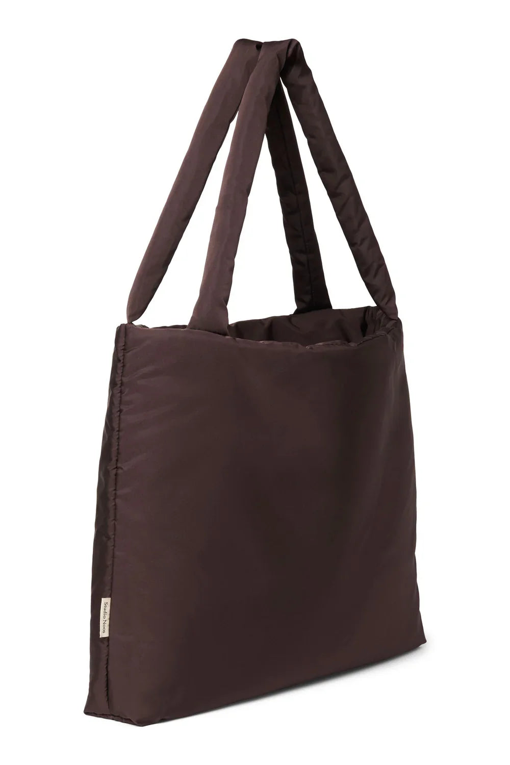 Purple Hearts Puffy Mom Bag