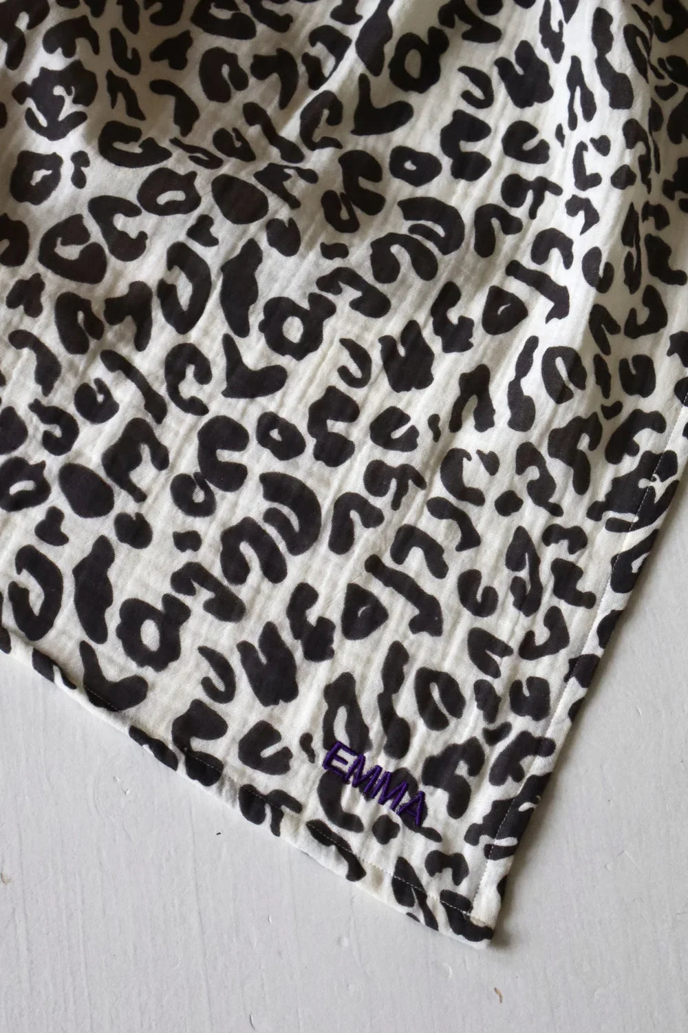 Leopard Swaddle Print Large