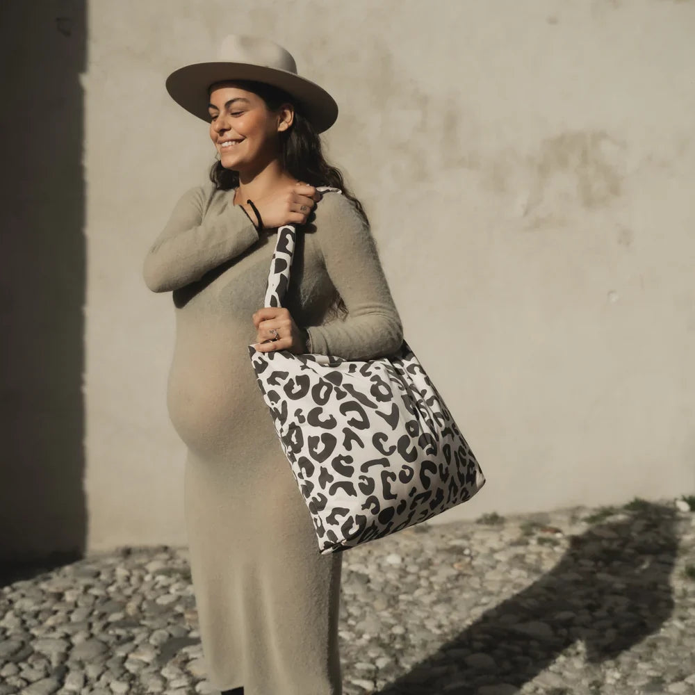 Holy Cow Puffy Mom Bag
