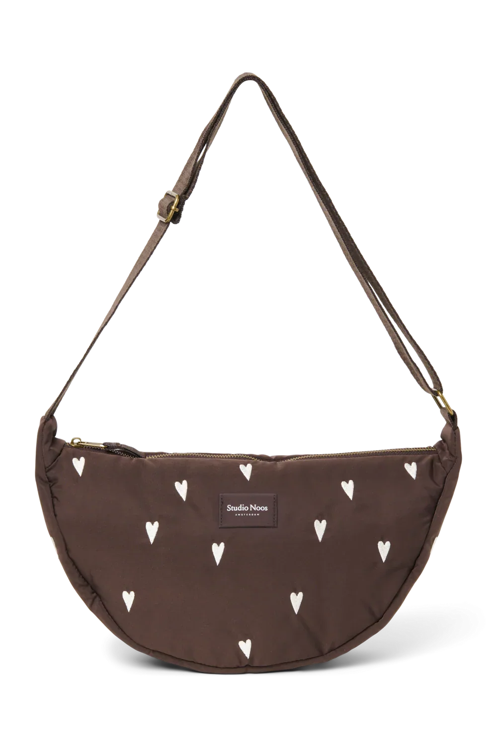 Brown Puffy Adult Fanny Pack