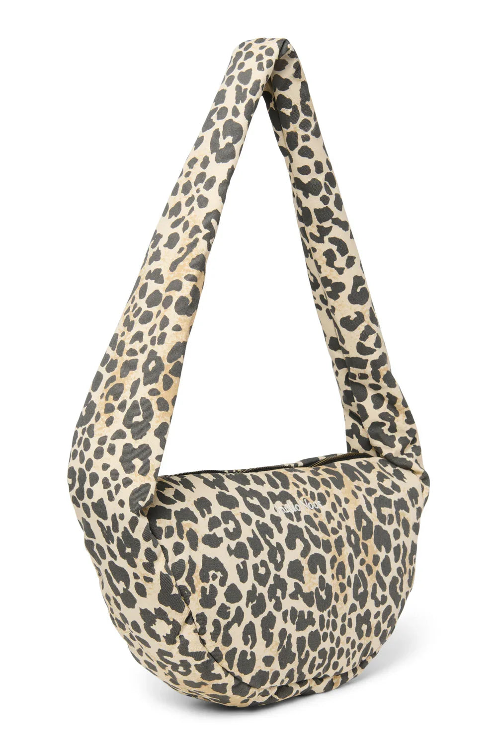 Hazel Leopard Soft Cotton Mini Cross Body Bag