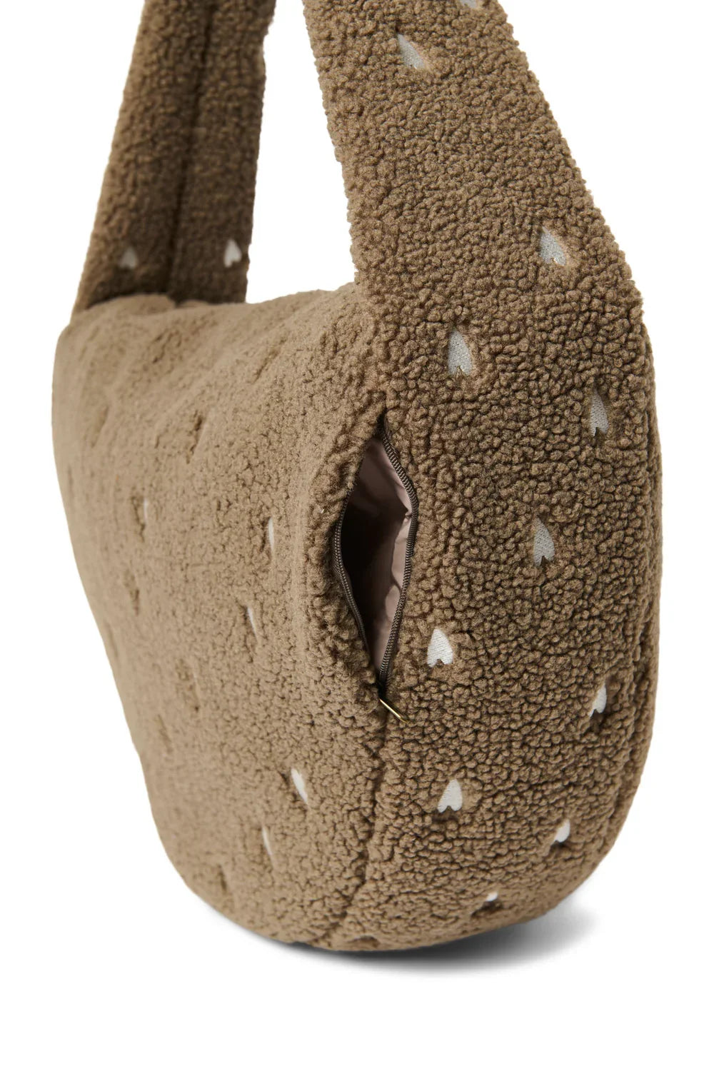 Ecru Teddy Cross Body Bag