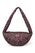 Red Leopard Puffy Mini Cross Body Bag