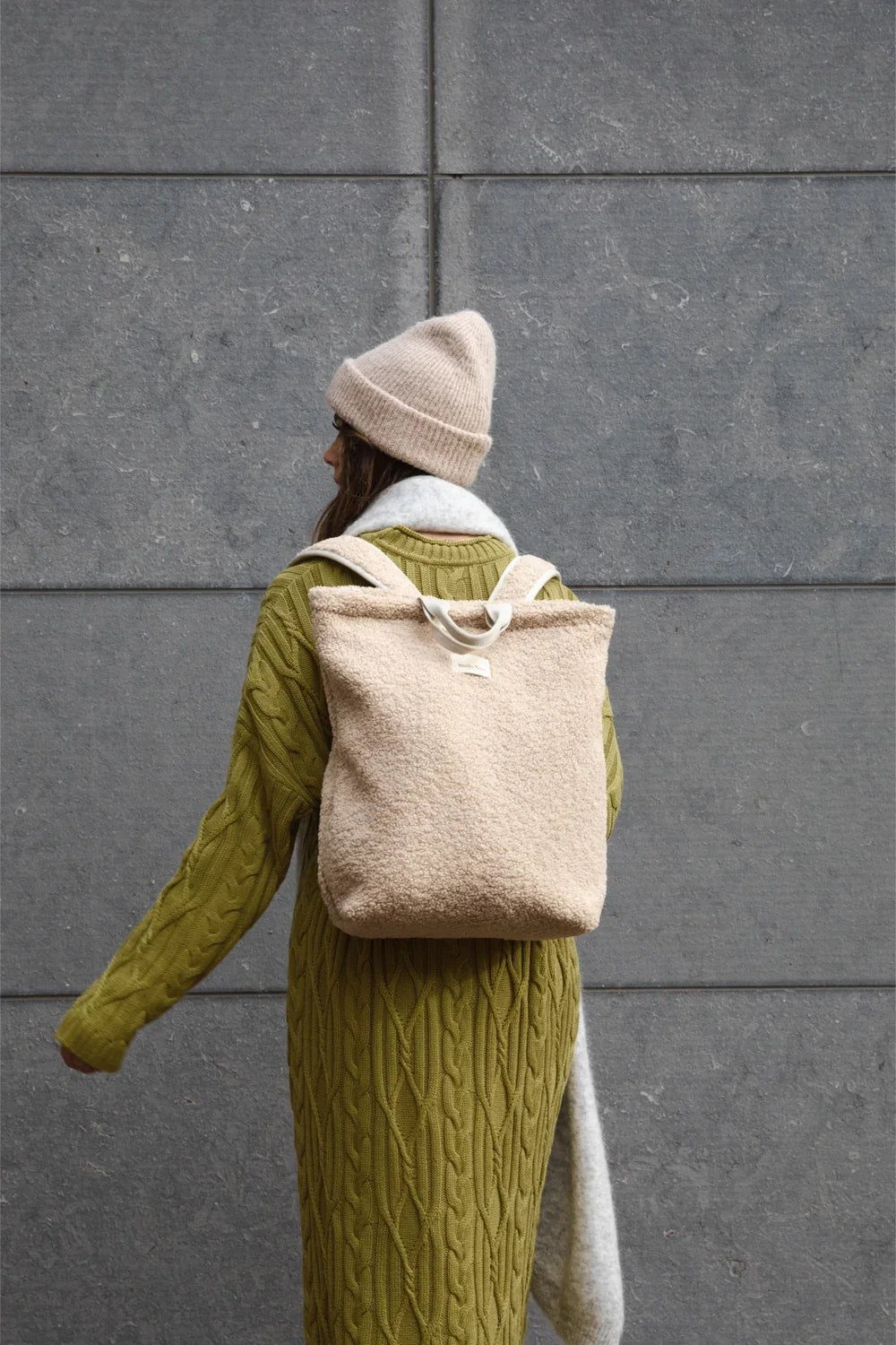 Brown Teddy Adult Backpack