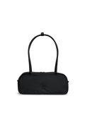 STRIKEBAGSMALL Tasche in black (Schwarz) als Studioaufnahme in Frontansicht.
