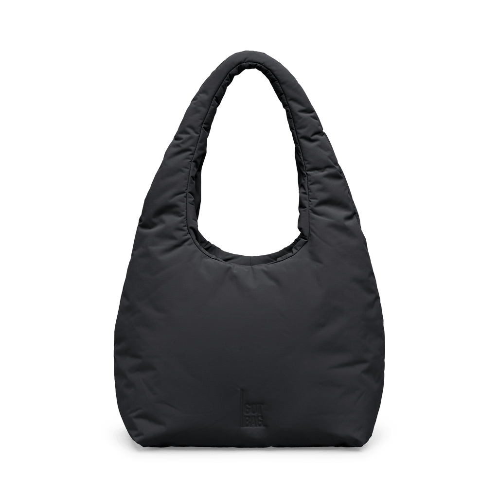 CLOUD SHOULDER BAG Tasche in black (Schwarz) als Studioaufnahme in Frontansicht.