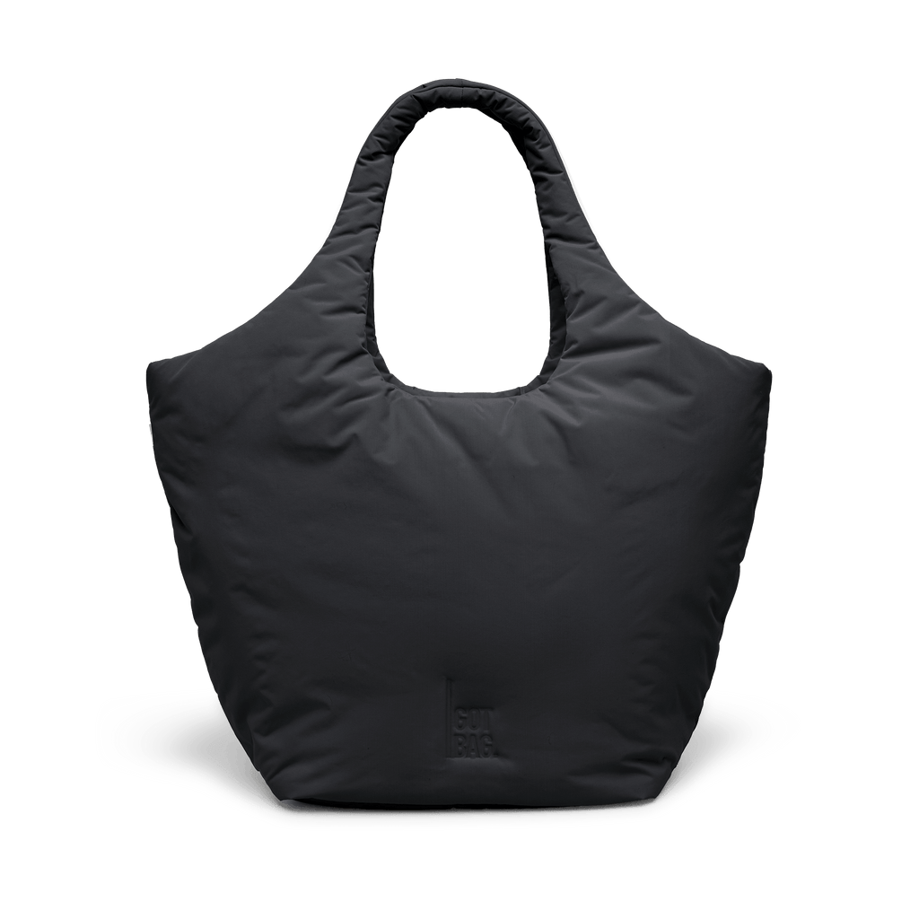 CLOUD TOTE BAG Tasche in black (Schwarz) als Studioaufnahme in Frontansicht.