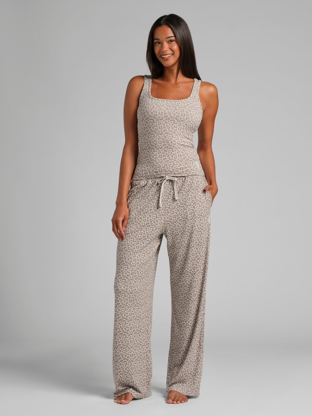 Rib Contour Pants