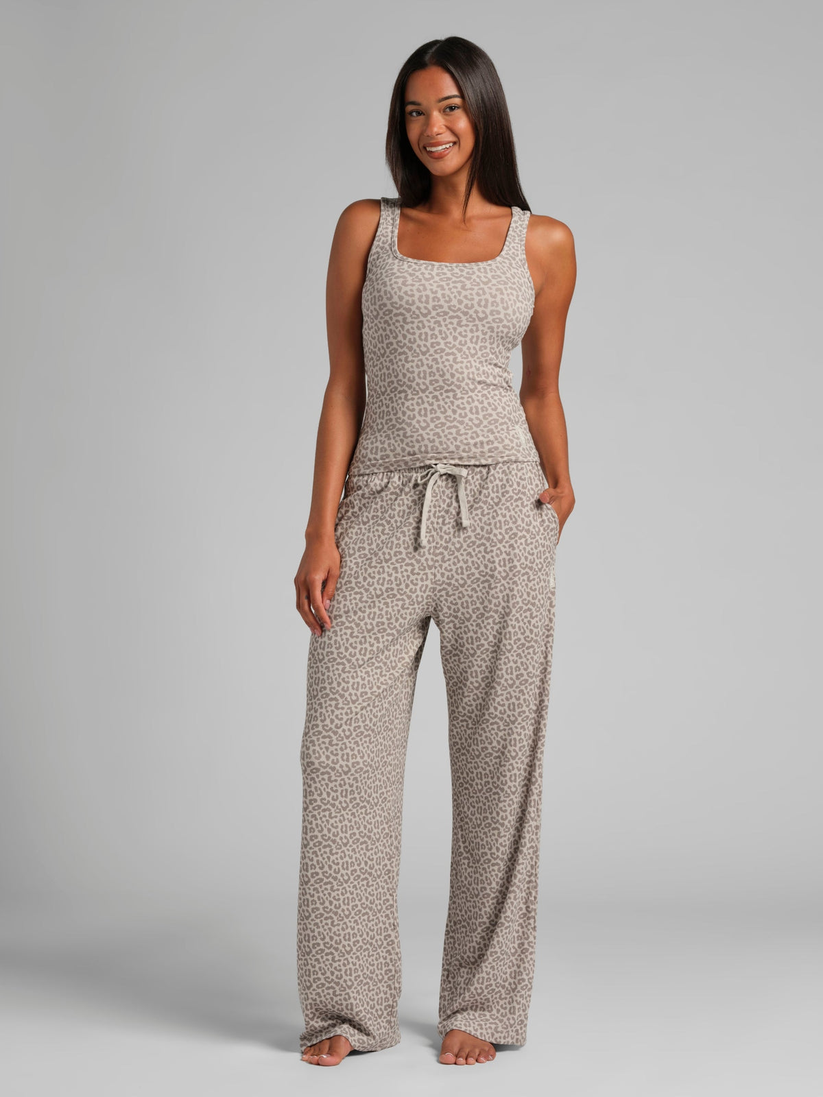Rib Contour Pants
