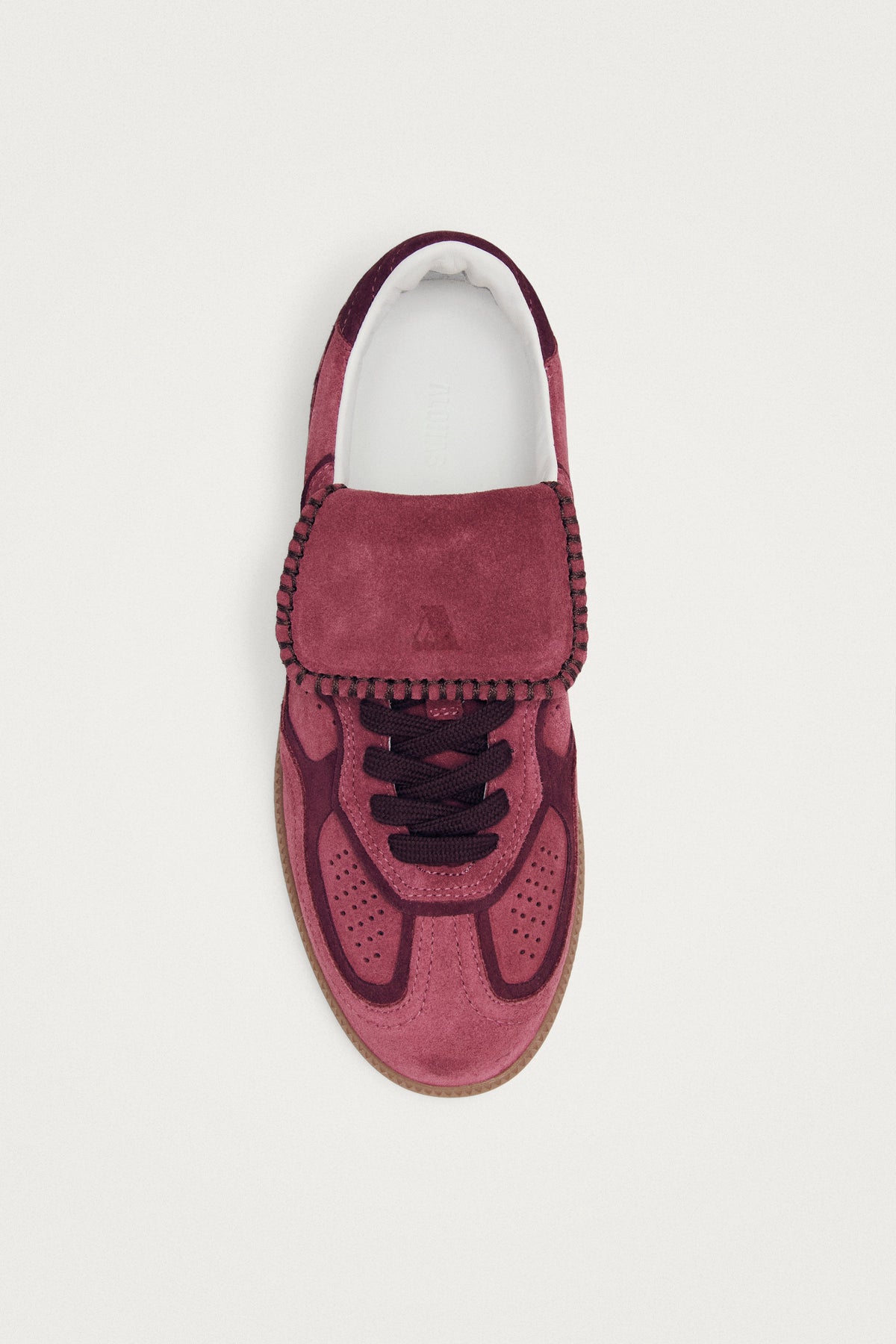Tb.490 Club Suede Raspberry Leather Sneakers