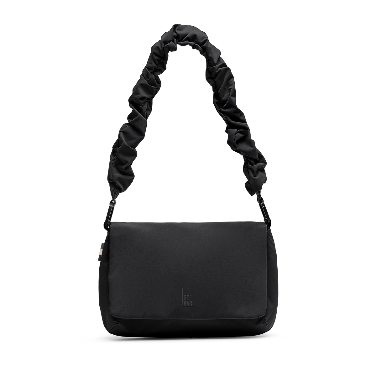 LUCID BAG Tasche in black (Schwarz) als Studioaufnahme in Frontansicht.