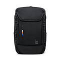 PRO PACK TRAVEL Rucksack in black (Schwarz) als Studioaufnahme in Frontansicht.