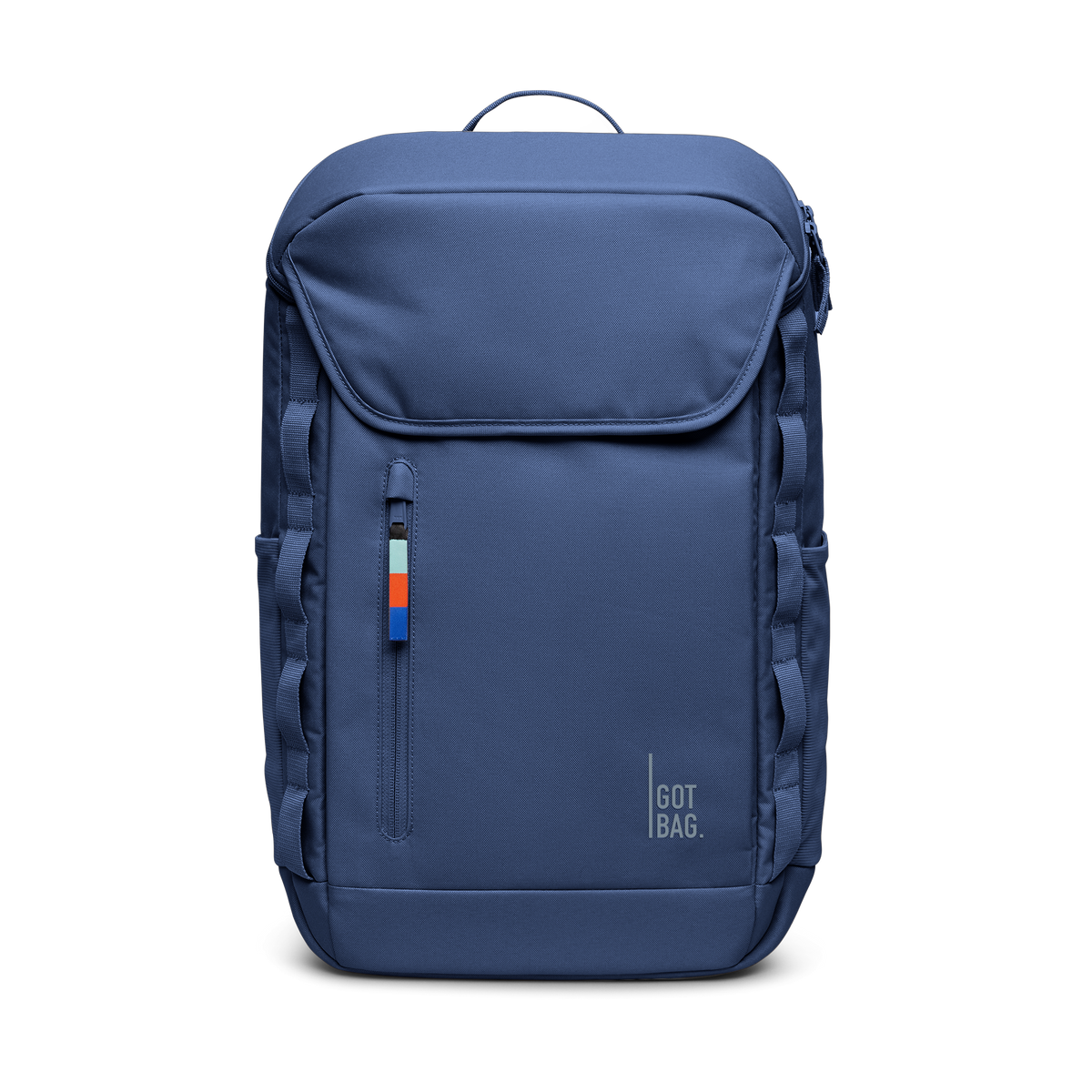 PRO PACK Rucksack in ocean blue (Marineblau) als Frontansicht.