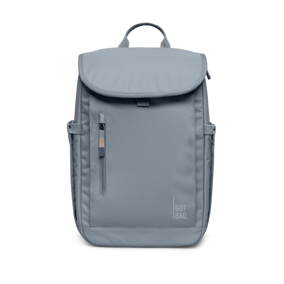 SERENE PACK Rucksack in marlin (grau-blau) als Studioaufnahme in Frontansicht.
