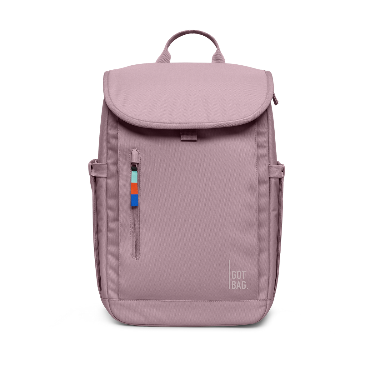 SERENE PACK Rucksack in calamary (Altrosa) als Studioaufnahme in Frontansicht.