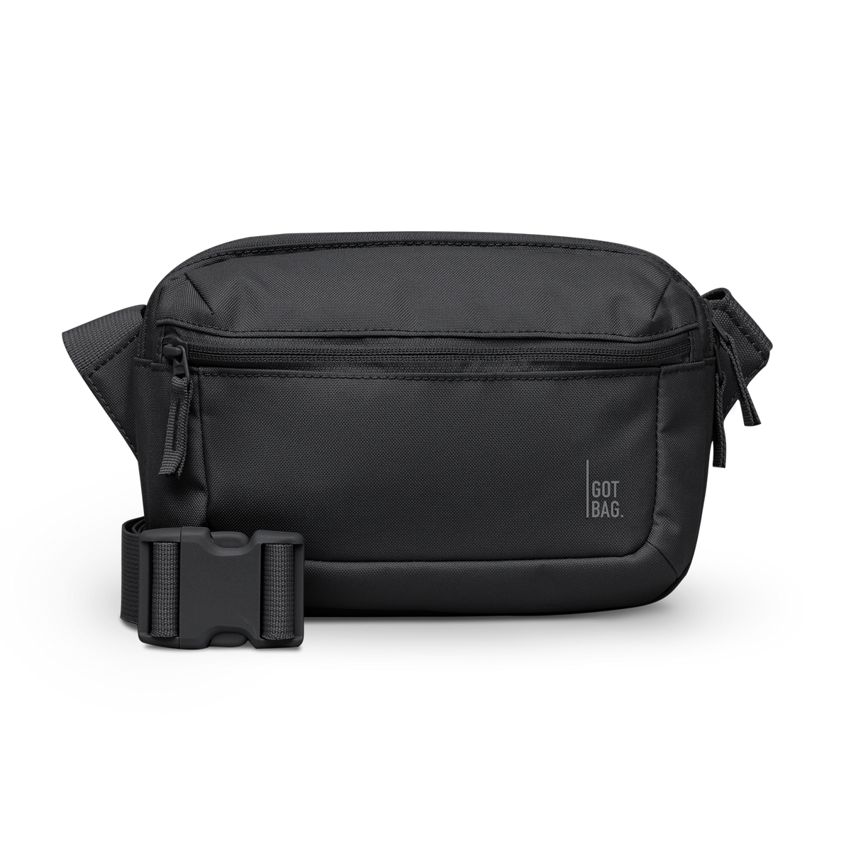 SLING BAG Tasche in black (Schwarz) als Studioaufnahme in Frontansicht.