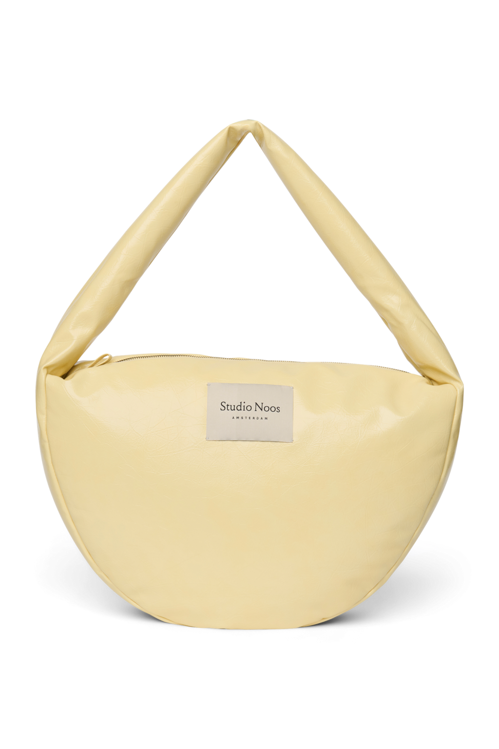 Vegan Leather Cross Body Bag | Butter Yellow