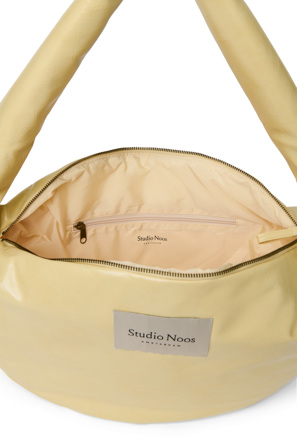 Vegan Leather Cross Body Bag | Butter Yellow