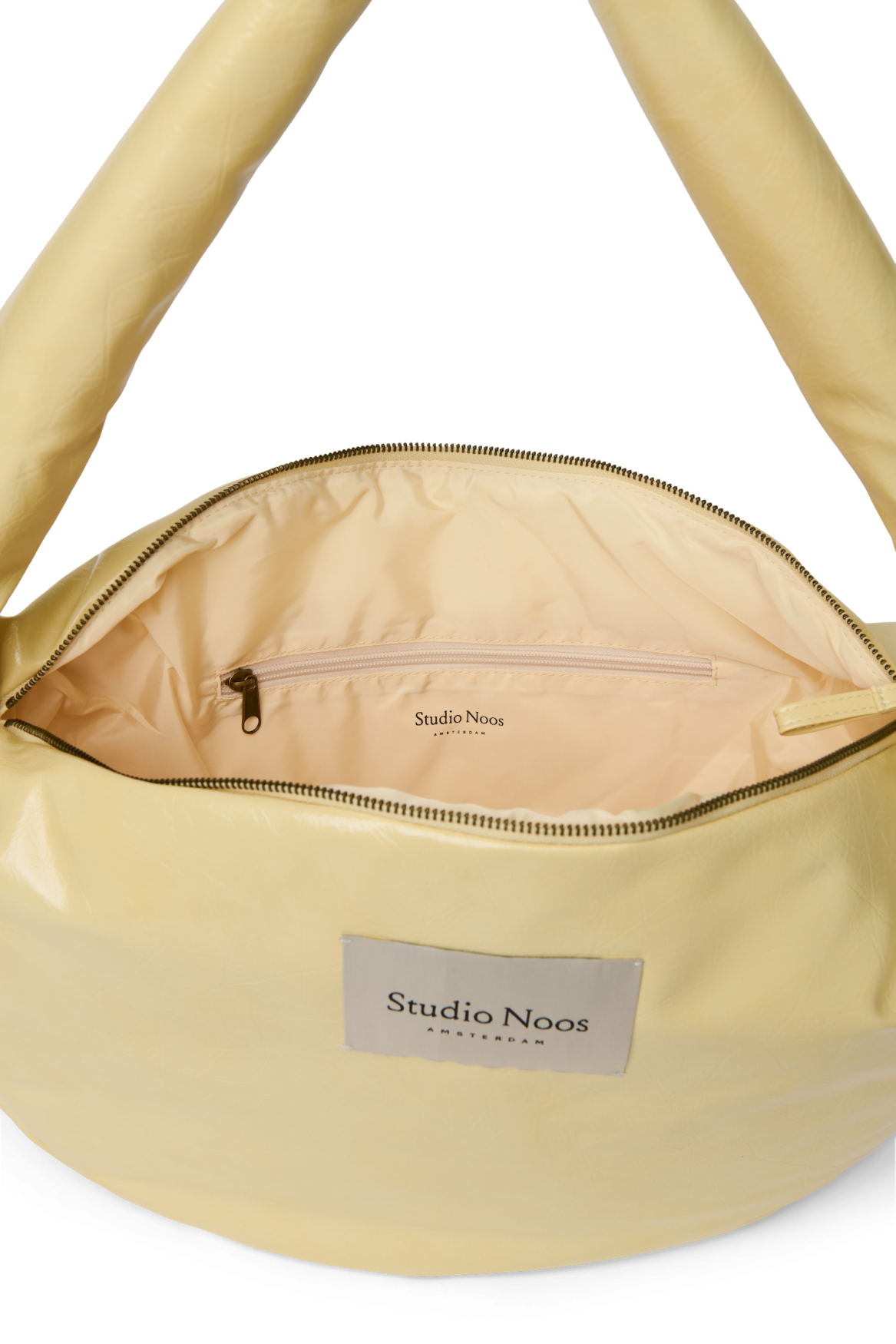 Vegan Leather Cross Body Bag | Butter Yellow