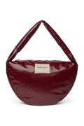 Vegan Leather Cross Body Bag | Burgundy