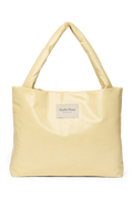 Vegan Leather Mom Bag | Butter Yellow