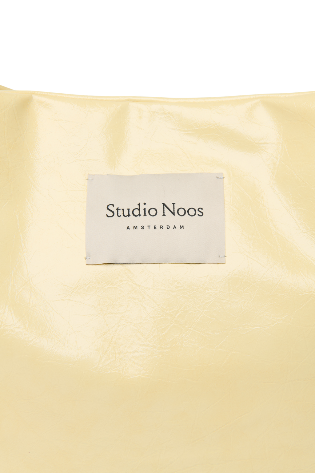 Vegan Leather Mom Bag | Butter Yellow