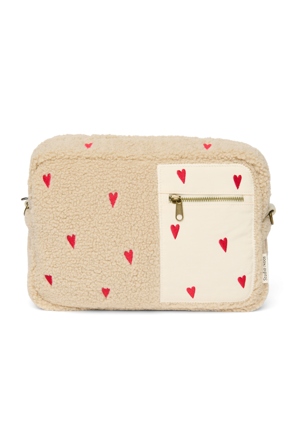 Teddy Stroller Organizer | Ecru Hearts