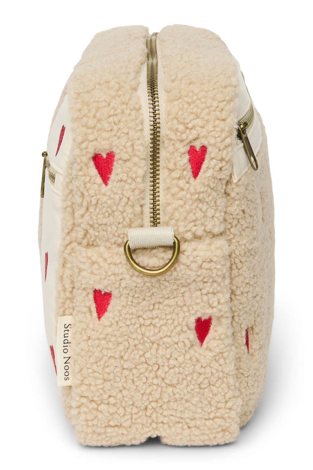 Teddy Stroller Organizer | Ecru Hearts