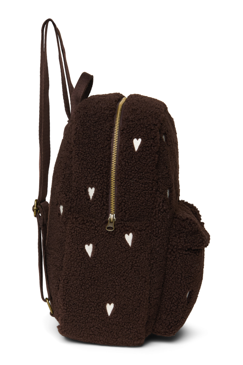 Teddy Midi Backpack | Chocolate Hearts