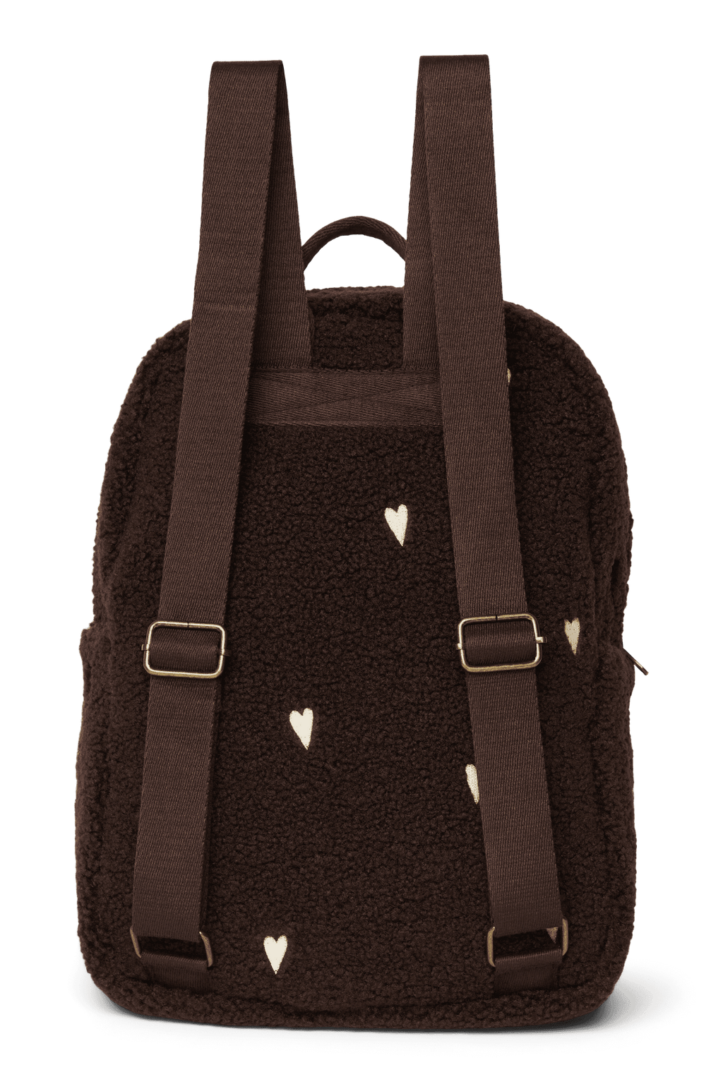 Teddy Midi Backpack | Chocolate Hearts