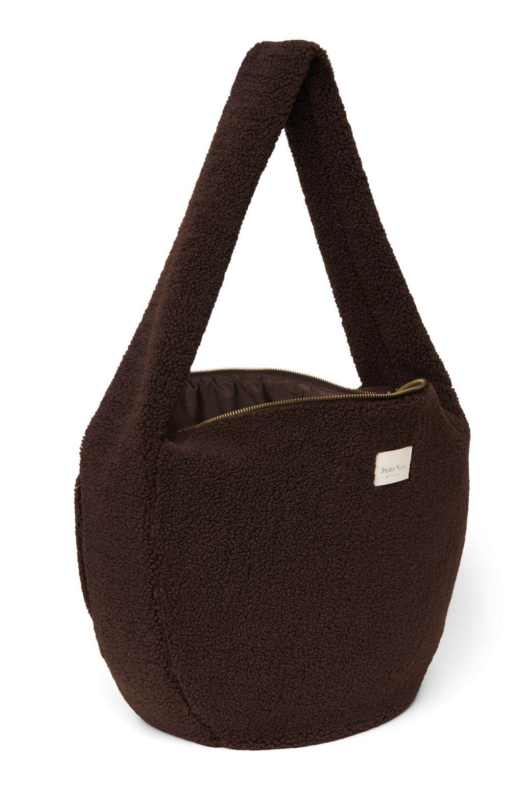 Teddy Cross Body Bag | Chocolate