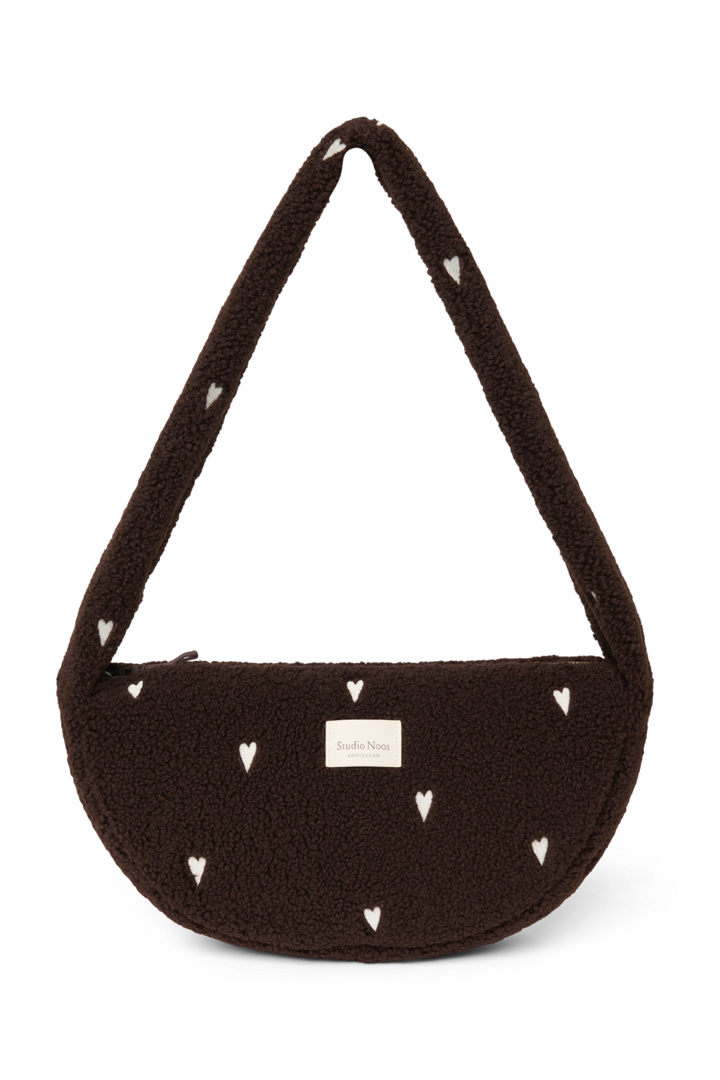 Teddy Mini Cross Body Bag | Chocolate Hearts