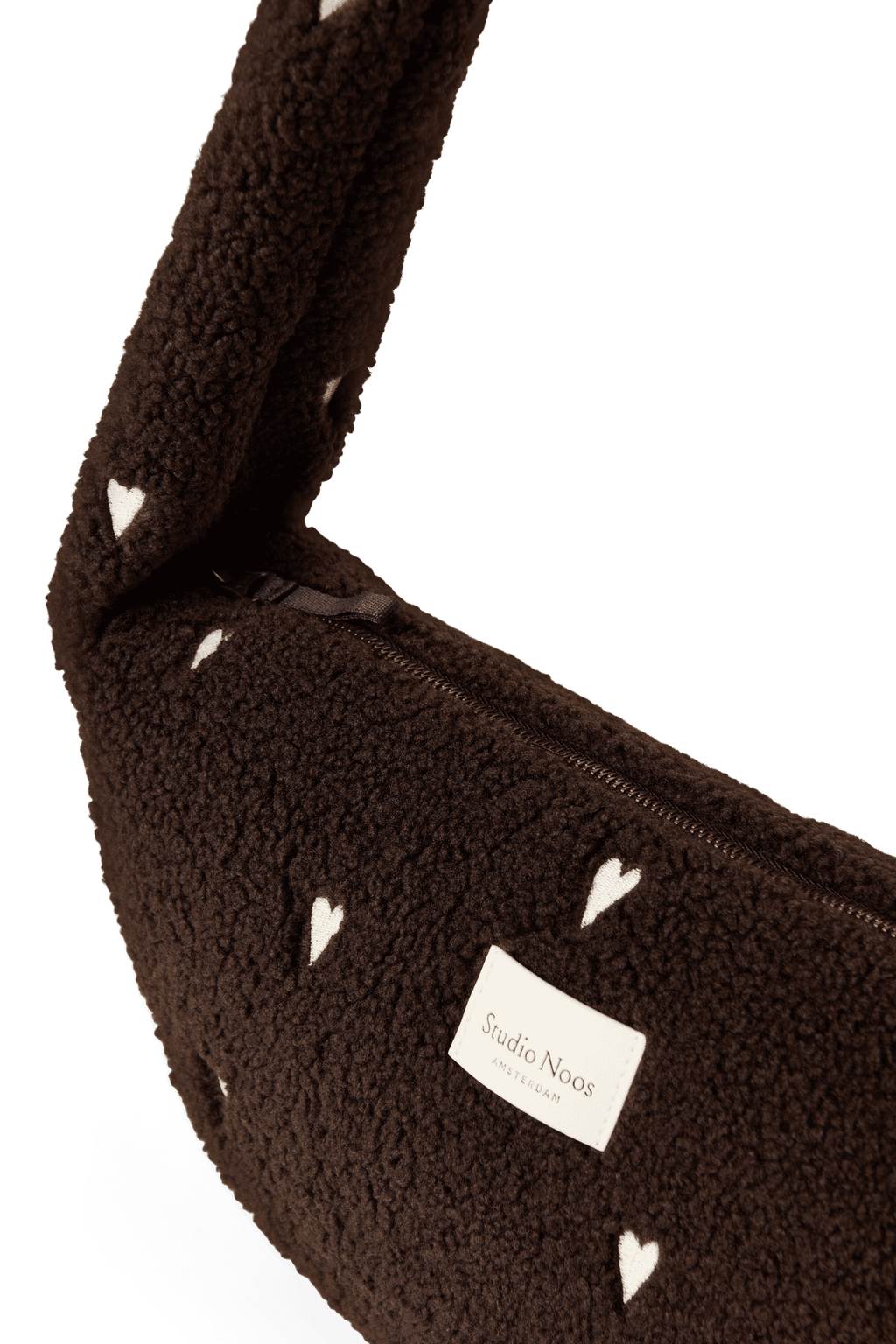 Teddy Mini Cross Body Bag | Chocolate Hearts