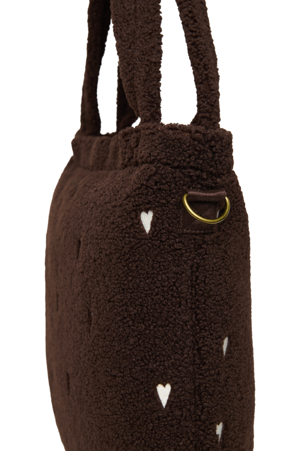 Teddy Diaper Bag | Chocolate Hearts