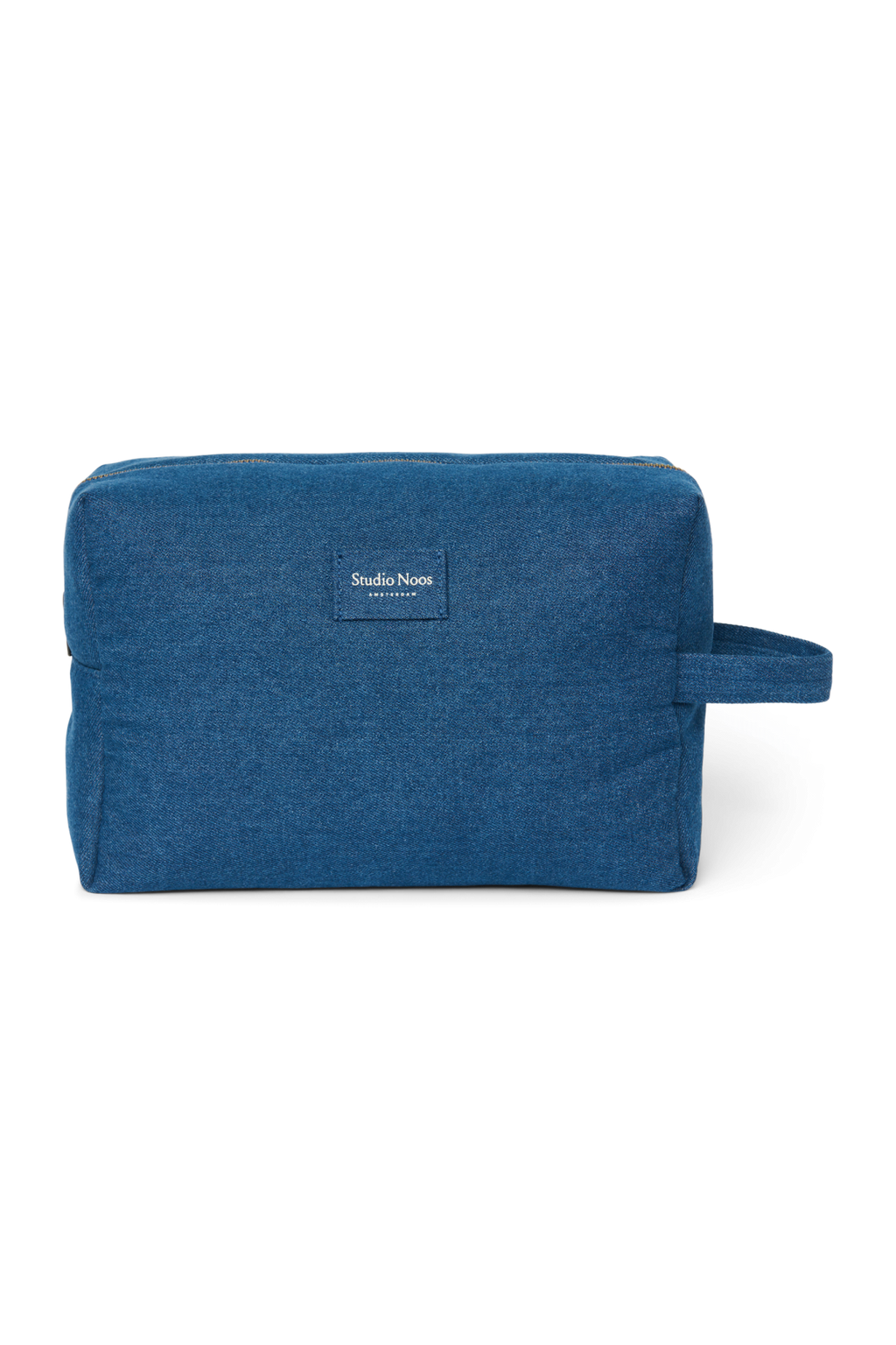 Denim Toiletry Bag | Dark Blue
