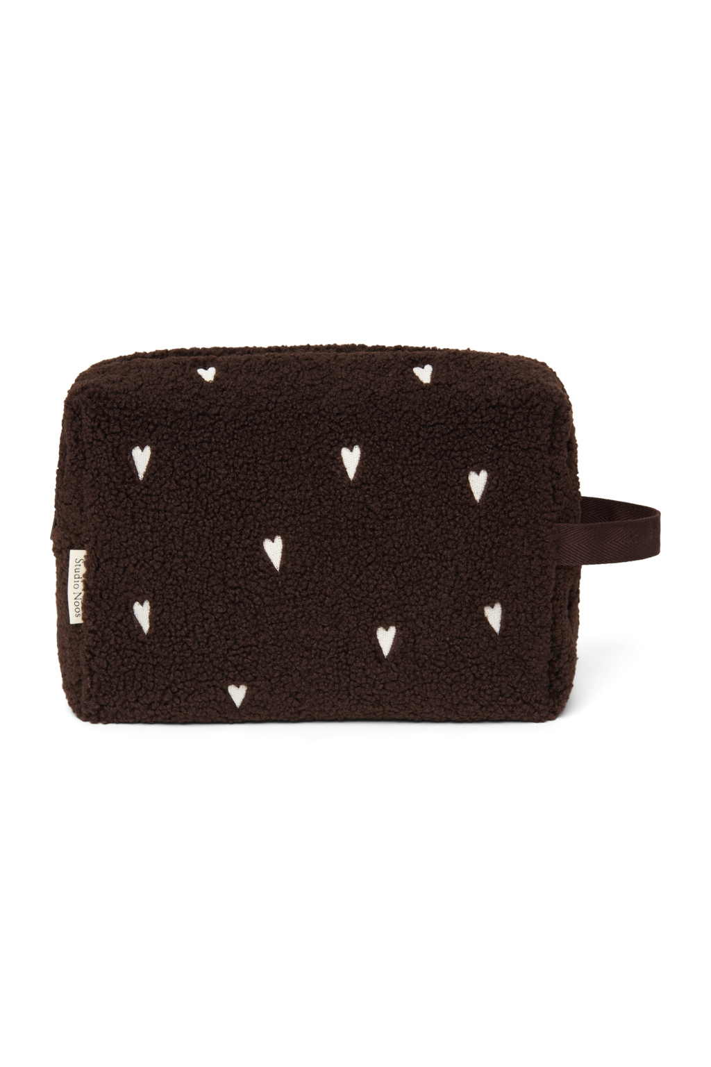 Teddy Toiletry Bag | Chocolate Hearts