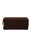 Rib Puffy Pouch | Dark Brown