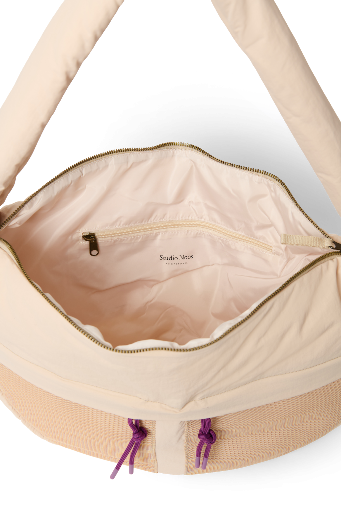 Patchwork Cross Body Bag | Oatmeal