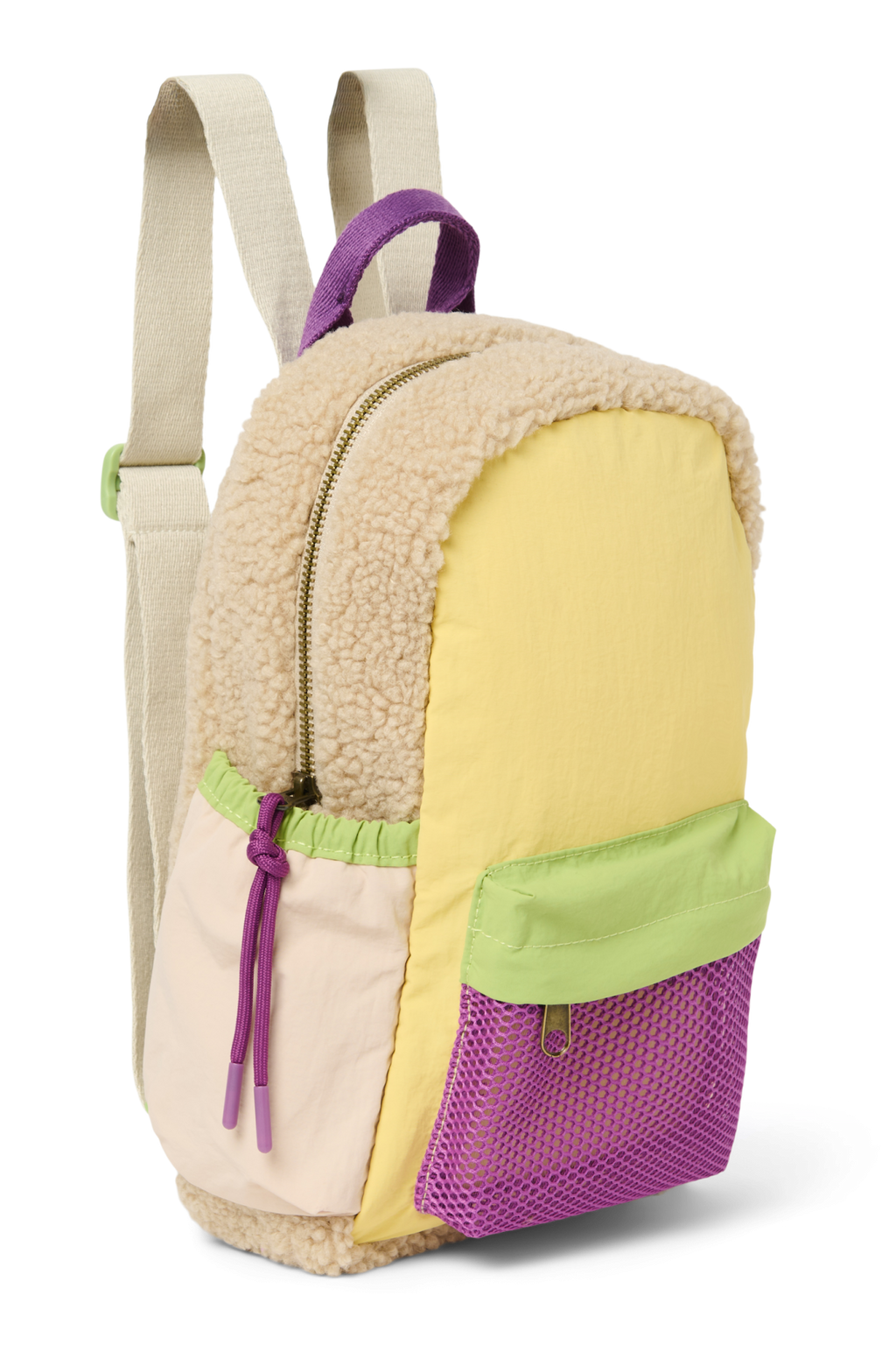 Patchwork Mini Backpack | Butter Yellow