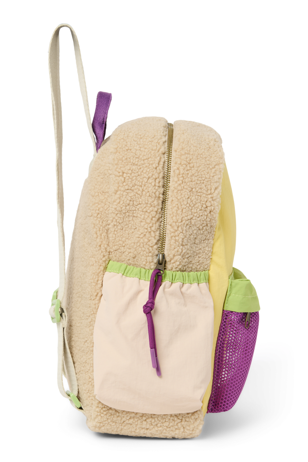 Patchwork Midi Backpack | Butter Yellow
