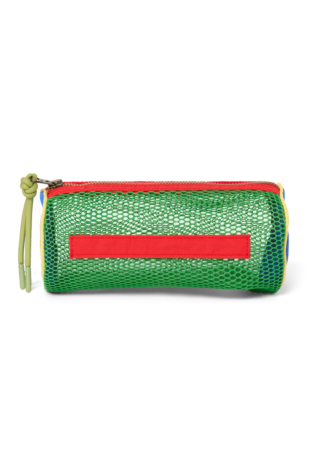 Patchwork Pencil Case | Fiery Red