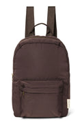Brown Puffy Midi Backpack