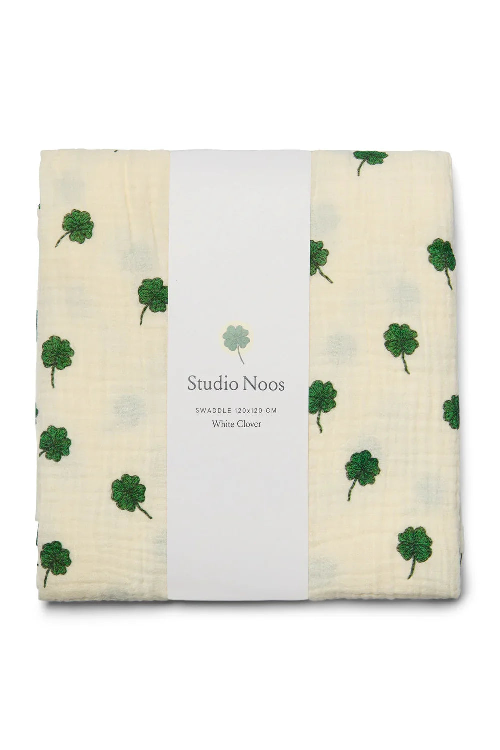 White Clover Swaddle Print Large