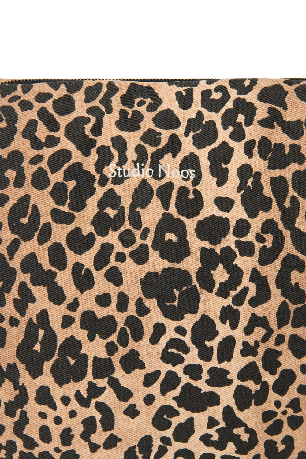 Green Leopard Cotton Diaper Bag