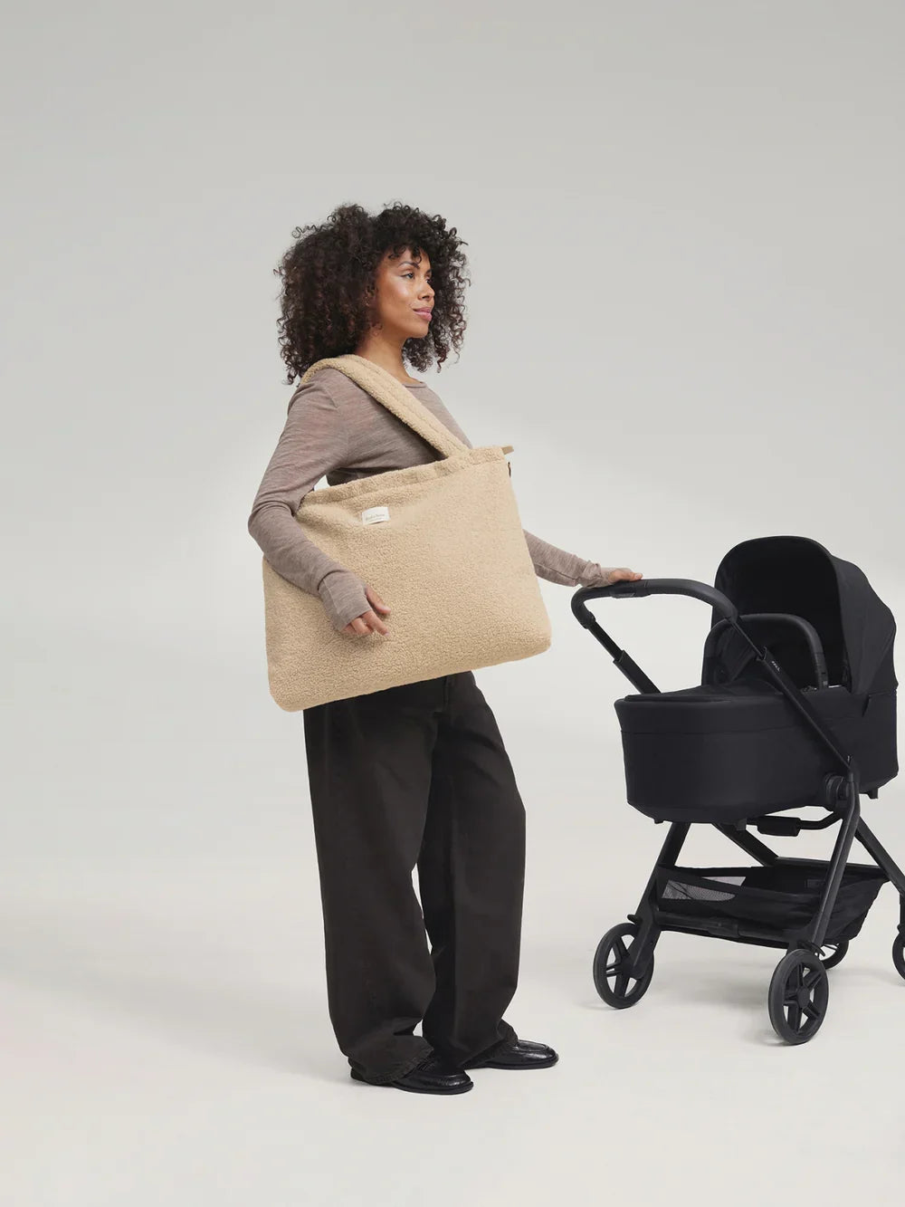 Brown Teddy Diaper Bag
